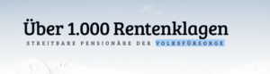Screenshot Rentenklagen-Webseite